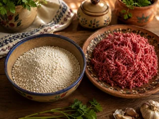 پک ۲۰ نفره حجم دهنده گوشت چرخکرده